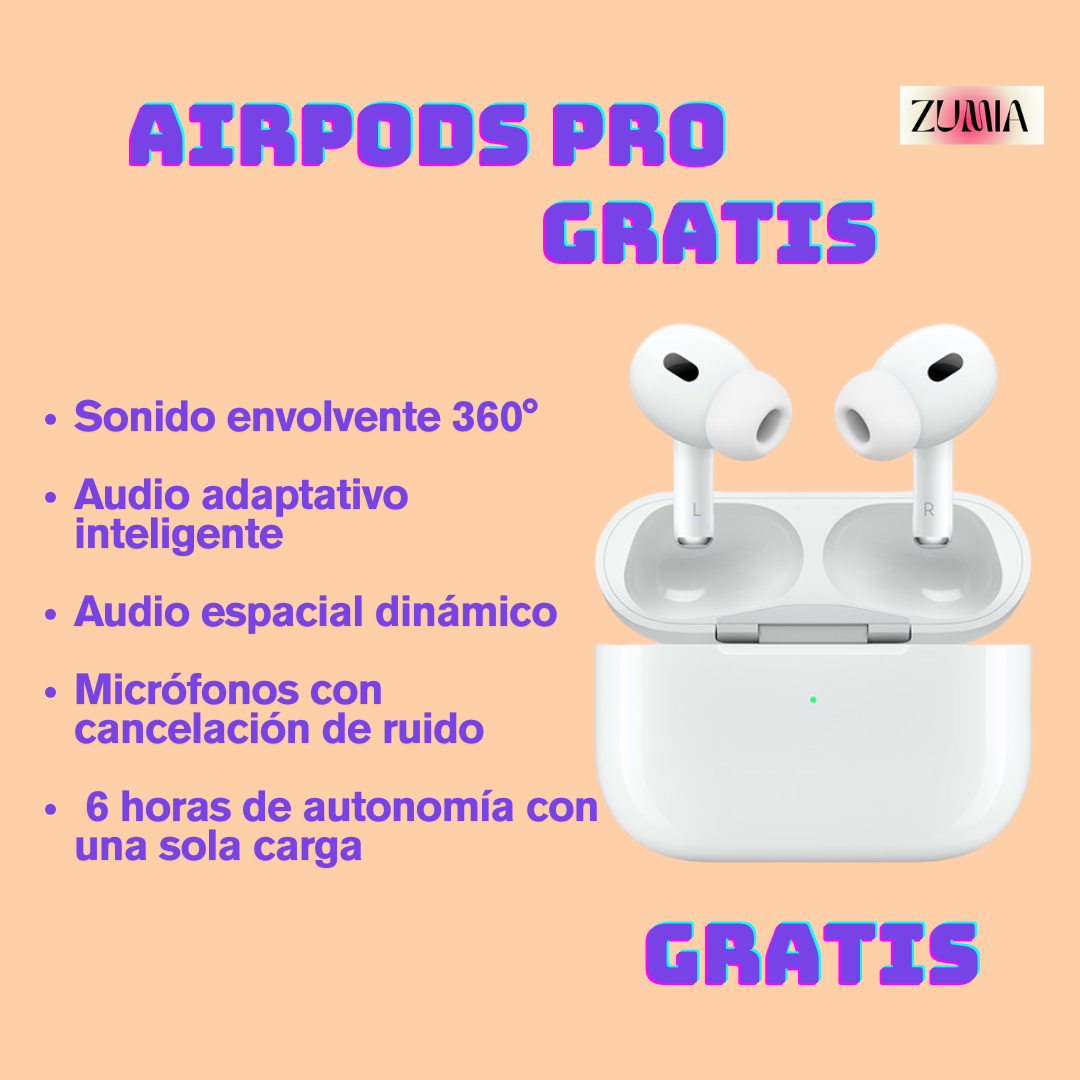 ¡Llévate el Combo! Reloj Inteligente Premium + Airpods Pro 2da Gen ¡GRATIS!