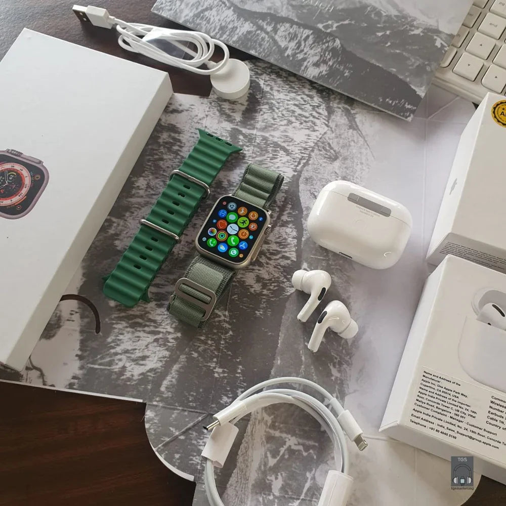 ¡Llévate el Combo! Reloj Inteligente Premium + Airpods Pro 2da Gen ¡GRATIS!