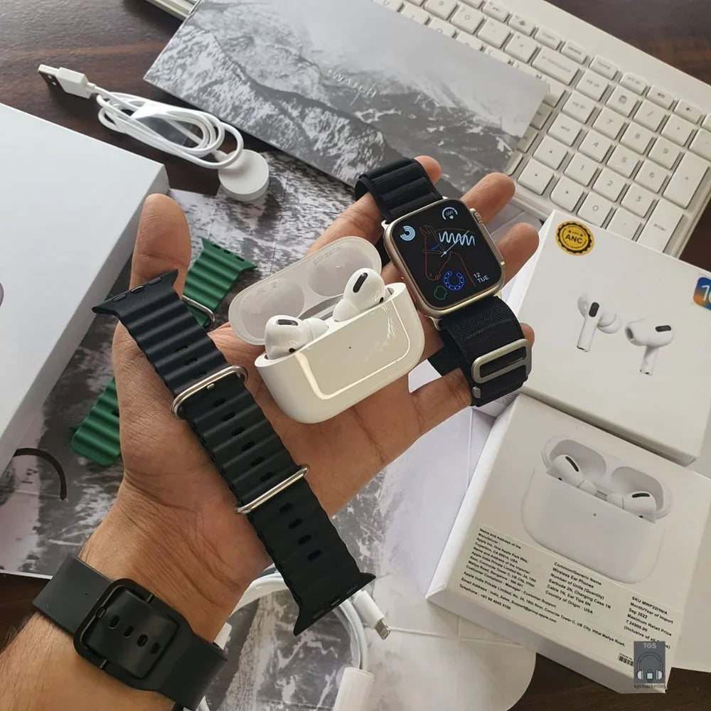¡Llévate el Combo! Reloj Inteligente Premium + Airpods Pro 2da Gen ¡GRATIS!